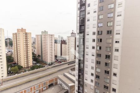 Sala/Cozinha - Vista de apartamento para alugar com 1 quarto, 24m² em Belenzinho, São Paulo