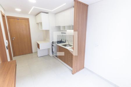 Sala/Cozinha de apartamento para alugar com 1 quarto, 24m² em Belenzinho, São Paulo