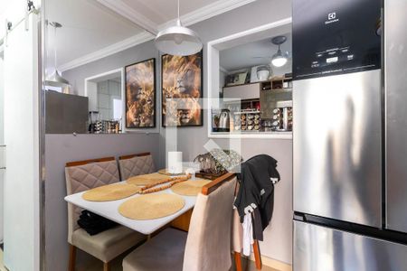 Sala de Estar e Jantar de apartamento à venda com 2 quartos, 56m² em Vila Amélia, São Paulo