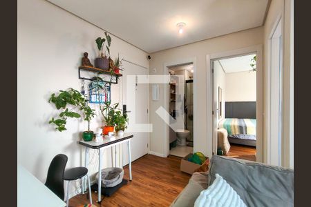 Sala de apartamento à venda com 2 quartos, 45m² em Santo Cristo, Rio de Janeiro