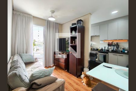 Sala de apartamento à venda com 2 quartos, 45m² em Santo Cristo, Rio de Janeiro