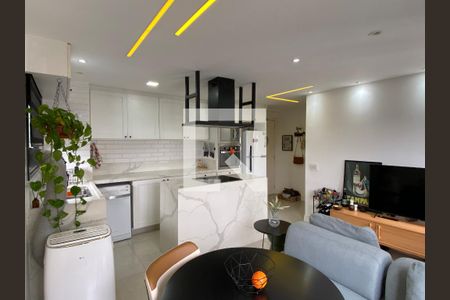 Sala - Cozinha de kitnet/studio à venda com 1 quarto, 35m² em Presidente Altino, Osasco