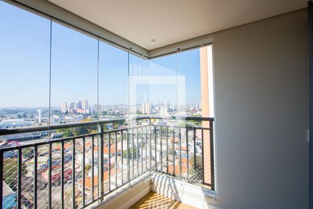 Varanda da sala de apartamento à venda com 3 quartos, 83m² em Casa Branca, Santo André