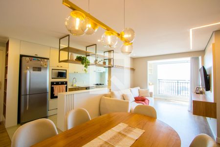 Sala de apartamento à venda com 3 quartos, 83m² em Casa Branca, Santo André
