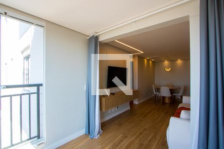 Varanda da sala de apartamento à venda com 3 quartos, 83m² em Casa Branca, Santo André