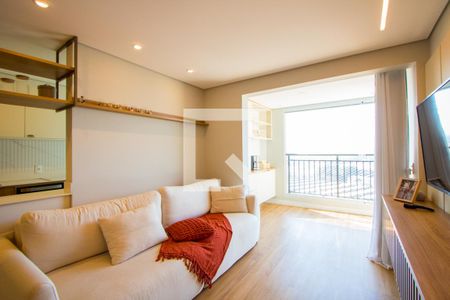 Sala de apartamento à venda com 3 quartos, 83m² em Casa Branca, Santo André