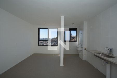 SALA de apartamento à venda com 2 quartos, 52m² em Estoril, Belo Horizonte
