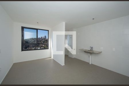 SALA de apartamento à venda com 2 quartos, 52m² em Estoril, Belo Horizonte