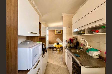 Cozinha e Área de Serviço de apartamento para alugar com 3 quartos, 76m² em Jardim Interlagos, Campinas