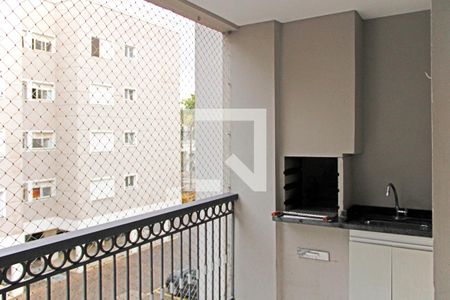 Varanda da Sala de apartamento à venda com 3 quartos, 92m² em Jardim Sao Matheus, Vinhedo