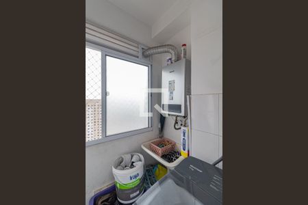 Sala/Cozinha/Área de Serviço  de apartamento à venda com 2 quartos, 44m² em Colônia (zona Leste), São Paulo