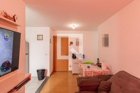 Sala/Cozinha/Área de Serviço  de apartamento à venda com 2 quartos, 44m² em Colônia (zona Leste), São Paulo