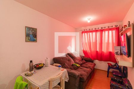 Sala/Cozinha/Área de Serviço  de apartamento à venda com 2 quartos, 44m² em Colônia (zona Leste), São Paulo