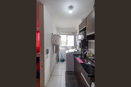 Sala/Cozinha/Área de Serviço  de apartamento à venda com 2 quartos, 44m² em Colônia (zona Leste), São Paulo