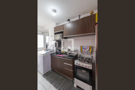Sala/Cozinha/Área de Serviço  de apartamento à venda com 2 quartos, 44m² em Colônia (zona Leste), São Paulo