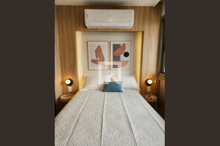 Sala/Quarto de kitnet/studio para alugar com 1 quarto, 28m² em Indianópolis, São Paulo