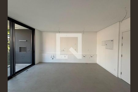 Sala / Cozinha de apartamento à venda com 1 quarto, 55m² em Centro, Curitiba
