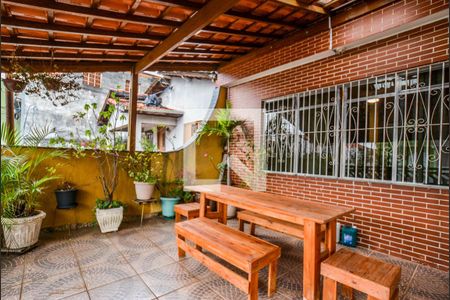 Varanda da Sala de casa à venda com 3 quartos, 200m² em Jardim Progresso, Santo André