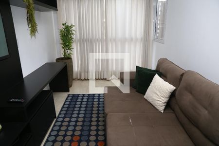Sala de apartamento para alugar com 1 quarto, 56m² em Setor Marista, Goiânia