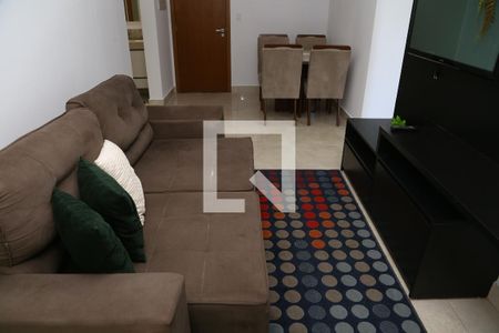 Sala de apartamento para alugar com 1 quarto, 56m² em Setor Marista, Goiânia