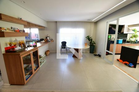 Sala de casa de condomínio à venda com 3 quartos, 205m² em Jardim do Sol, Campinas