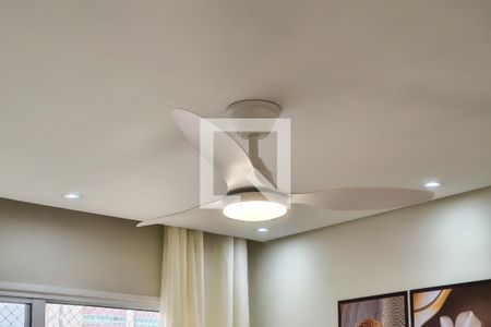 Detalhe da Sala  de apartamento para alugar com 2 quartos, 54m² em Vila Assuncao, Praia Grande