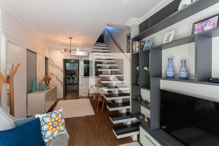 Sala de casa à venda com 3 quartos, 142m² em Tijuca, Rio de Janeiro