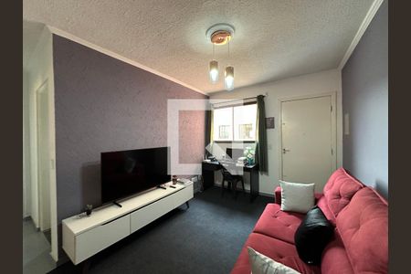 Sala de apartamento para alugar com 2 quartos, 55m² em Residencial Morada dos Lagos, Barueri
