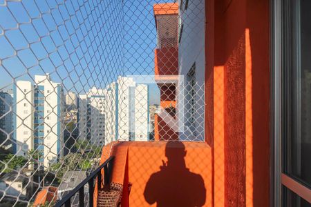 Varanda da Sala de apartamento para alugar com 3 quartos, 58m² em Vila Ema, São Paulo