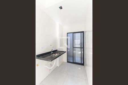 Sala - Cozinha de apartamento para alugar com 2 quartos, 40m² em Parada Xv de Novembro, São Paulo