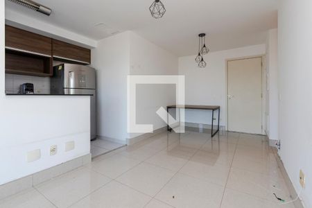 Sala de apartamento para alugar com 1 quarto, 49m² em Brooklin, São Paulo