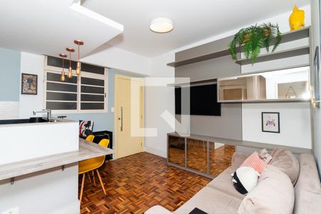 Sala de apartamento para alugar com 2 quartos, 50m² em Pompeia, São Paulo