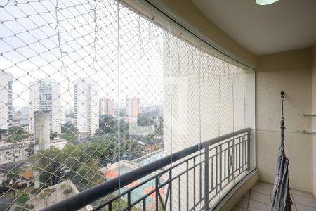varanda Sala  de apartamento para alugar com 2 quartos, 82m² em Vila Sofia, São Paulo