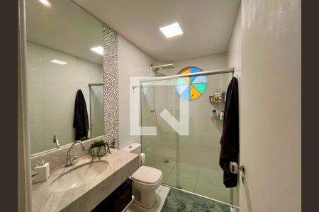 Banheiro de apartamento à venda com 3 quartos, 110m² em Coracao de Jesus, Belo Horizonte