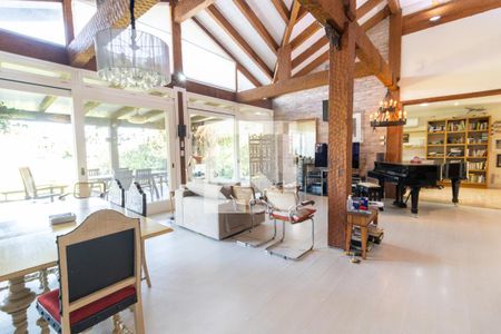 Sala de casa de condomínio para alugar com 2 quartos, 386m² em Belém Novo, Porto Alegre