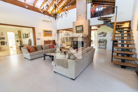 Sala de casa de condomínio para alugar com 2 quartos, 386m² em Belém Novo, Porto Alegre