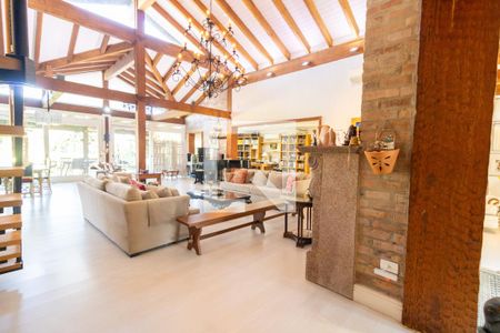 Sala de casa de condomínio para alugar com 2 quartos, 386m² em Belém Novo, Porto Alegre