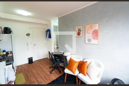 Sala/Cozinha de kitnet/studio para alugar com 1 quarto, 30m² em Mirandópolis, São Paulo