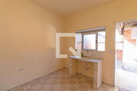 Cozinha de casa para alugar com 1 quarto, 80m² em Jardim Benfica, São Paulo