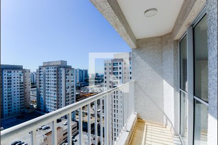Varanda da Sala de apartamento para alugar com 2 quartos, 43m² em Vila Itapegica, Guarulhos
