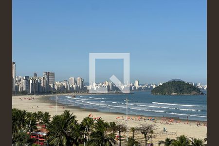 Vista da Sala de apartamento para alugar com 3 quartos, 158m² em Itararé, São Vicente