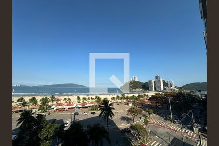 Vista da Sala de apartamento para alugar com 3 quartos, 158m² em Itararé, São Vicente