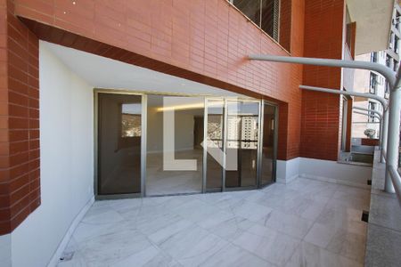 Varanda da Sala de apartamento à venda com 4 quartos, 340m² em Cidade Jardim, Belo Horizonte