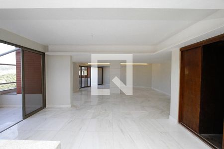 Sala de apartamento à venda com 4 quartos, 340m² em Cidade Jardim, Belo Horizonte
