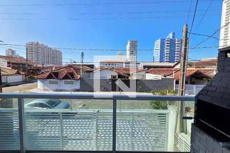 Varanda de casa de condomínio para alugar com 2 quartos, 70m² em Maracanã, Praia Grande