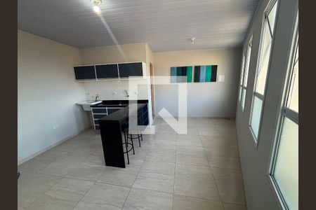 Sala/quarto  de kitnet/studio para alugar com 1 quarto, 20m² em Colônia, Ribeirão Pires