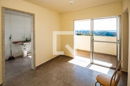Sala de apartamento para alugar com 2 quartos, 53m² em Jaqueline, Belo Horizonte