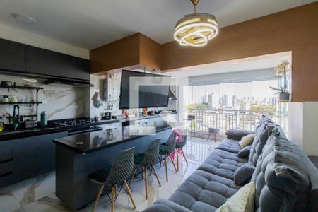 Sala de apartamento para alugar com 3 quartos, 67m² em Jardim São Paulo, Guarulhos