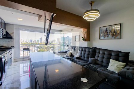 Sala de apartamento para alugar com 3 quartos, 67m² em Jardim São Paulo, Guarulhos