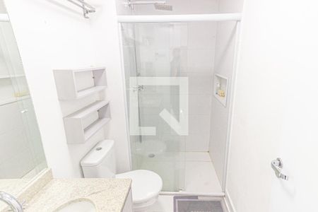 Banheiro de apartamento para alugar com 1 quarto, 21m² em Belenzinho, São Paulo